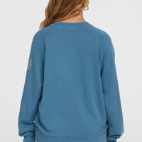 Sweatshirt Beach Vintage Crew | Copen Blue