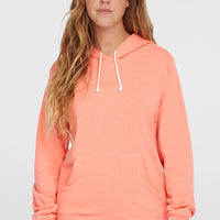 Sweat à capuche Essentials Script | Coral Pink