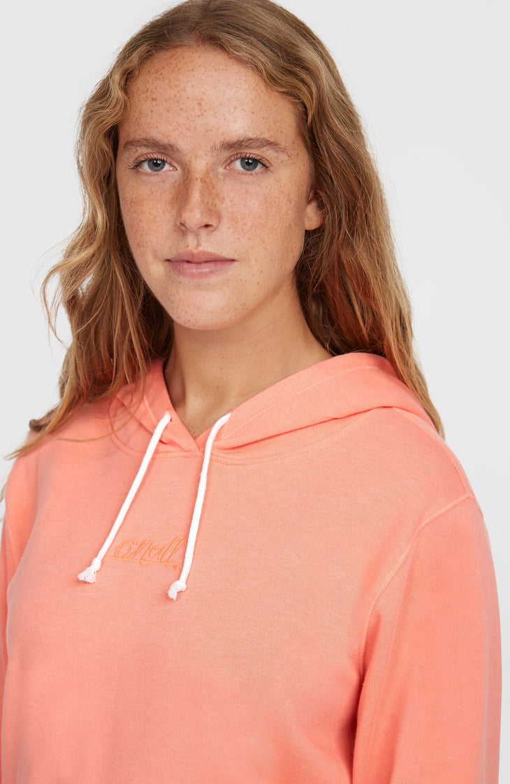 Sweat à capuche Essentials O'Neill Script | Coral Pink