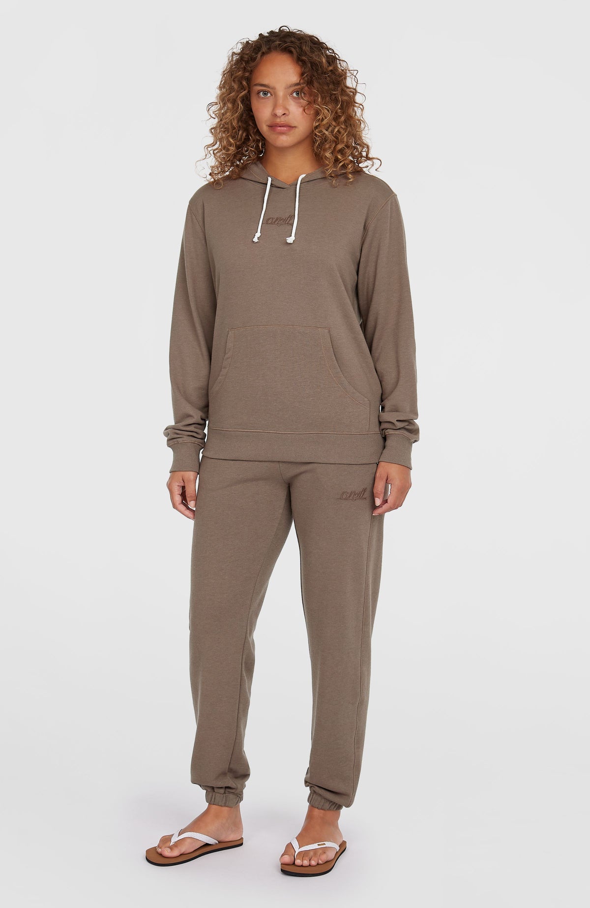 Sweat à capuche Essentials Script | Pure Cashmere