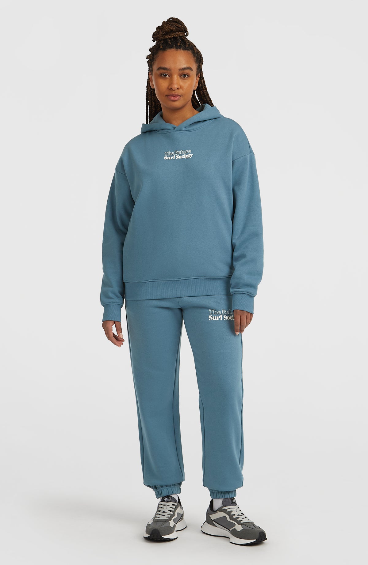 Sweat à capuche Future Surf Society | Mozart Blue