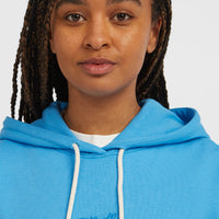 Sweat à capuche Essentials Script | Blue Poppy