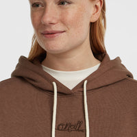 Sweat à capuche Essentials Script | Hazel Spice