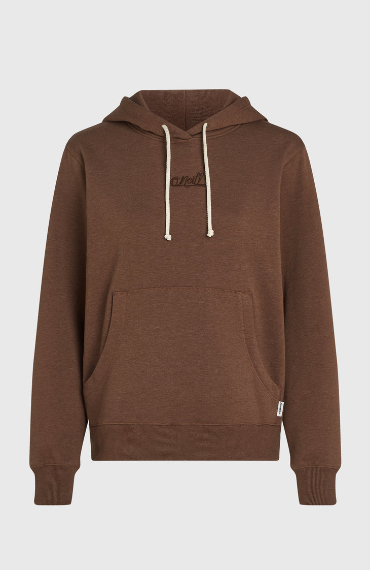 Sweat à capuche Essentials Script | Hazel Spice