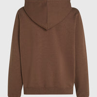 Sweat à capuche Essentials Script | Hazel Spice