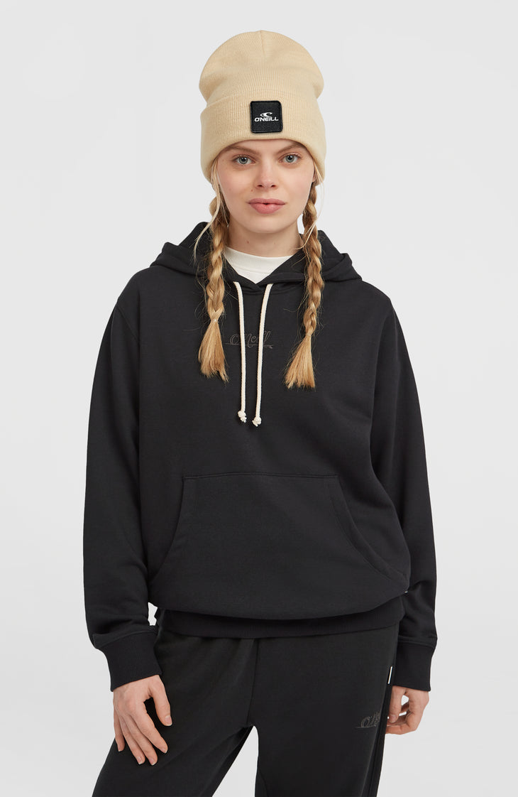 Sweat à capuche Essentials Script | Black Out