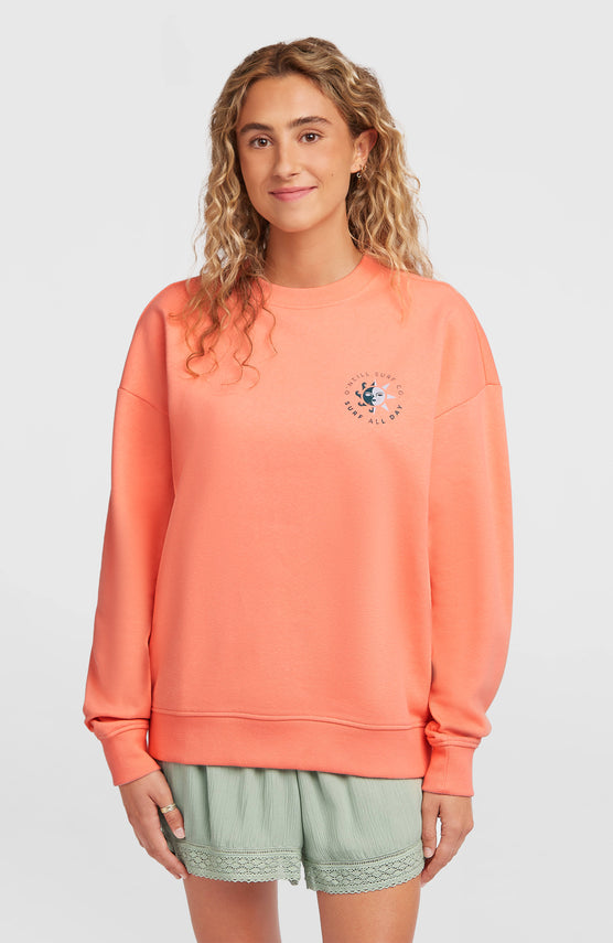 Sweatshirt Summer Must-Have Crewneck | Funky Peach