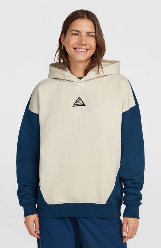 Sweat à capuche FWC'Play | Linen White Colour Block
