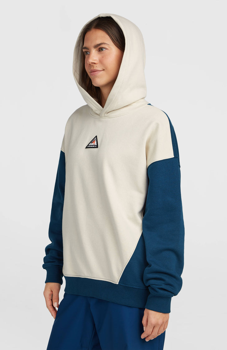 Sweat à capuche FWC'Play | Linen White Colour Block