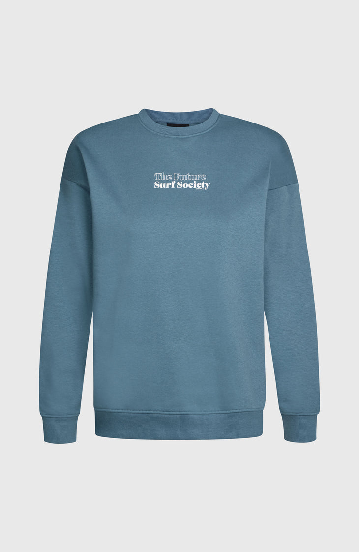 Sweatshirt Future Surf Crew | Mozart Blue