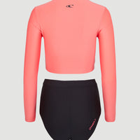 Ensemble Maillot Hyperfreak Longsleeve | Georgia Peach Colour Block