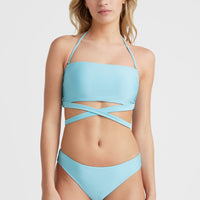 Ensemble de bikini bandeau Jen - Maoi | Blue Topaz