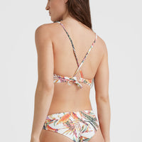 Ensemble de bikini brassière Baay - Maoi | White Tropical Flower