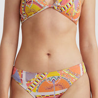 Bas de bikini Rita | Yellow Scarf Print