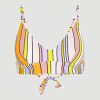 Haut de bikini brassière Wave | Multi Stripe