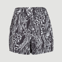 Short de bain Ocean Mission | White . Black Comic Seaweed