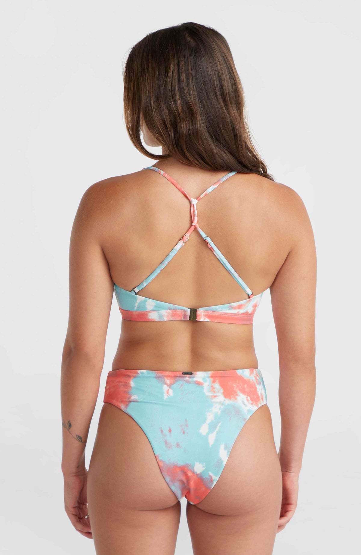 Ensemble de bikinis Lisala New Love Women of the Wave | Pink Ice Cube Tie Dye