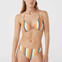 Haut de bikini Sao | Orange Multistripe