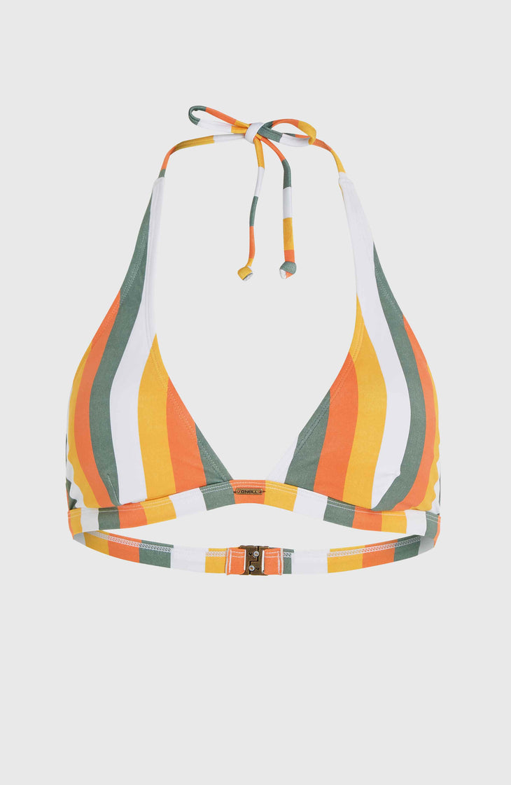 Haut de bikini Marga | Orange Multistripe