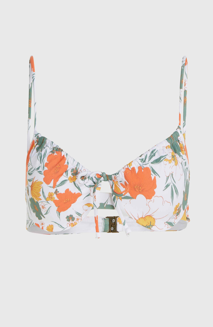 Haut de bikini à armatures Avalon | White Bluemchen