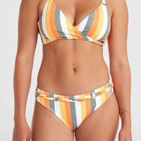 Bas de bikini Cruz | Orange Multistripe