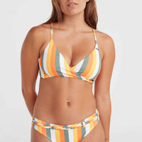 Bas de bikini Cruz | Orange Multistripe