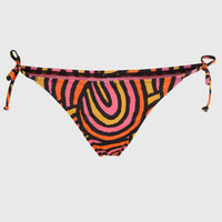 Bas de bikini Bondey | Orange Rainbow Stripe