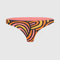 Bas de bikini Skye | Orange Rainbow Stripe