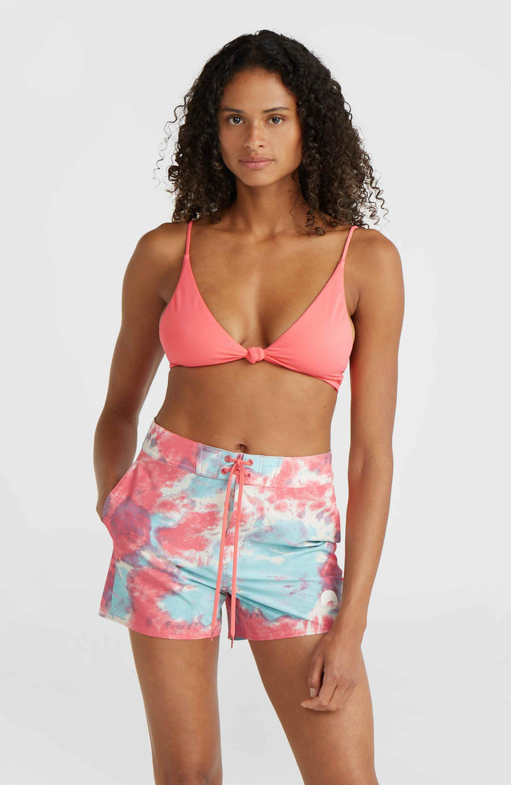 Boardshort Women of the Wave 14 | Pink Ice Cube Tie Dye
