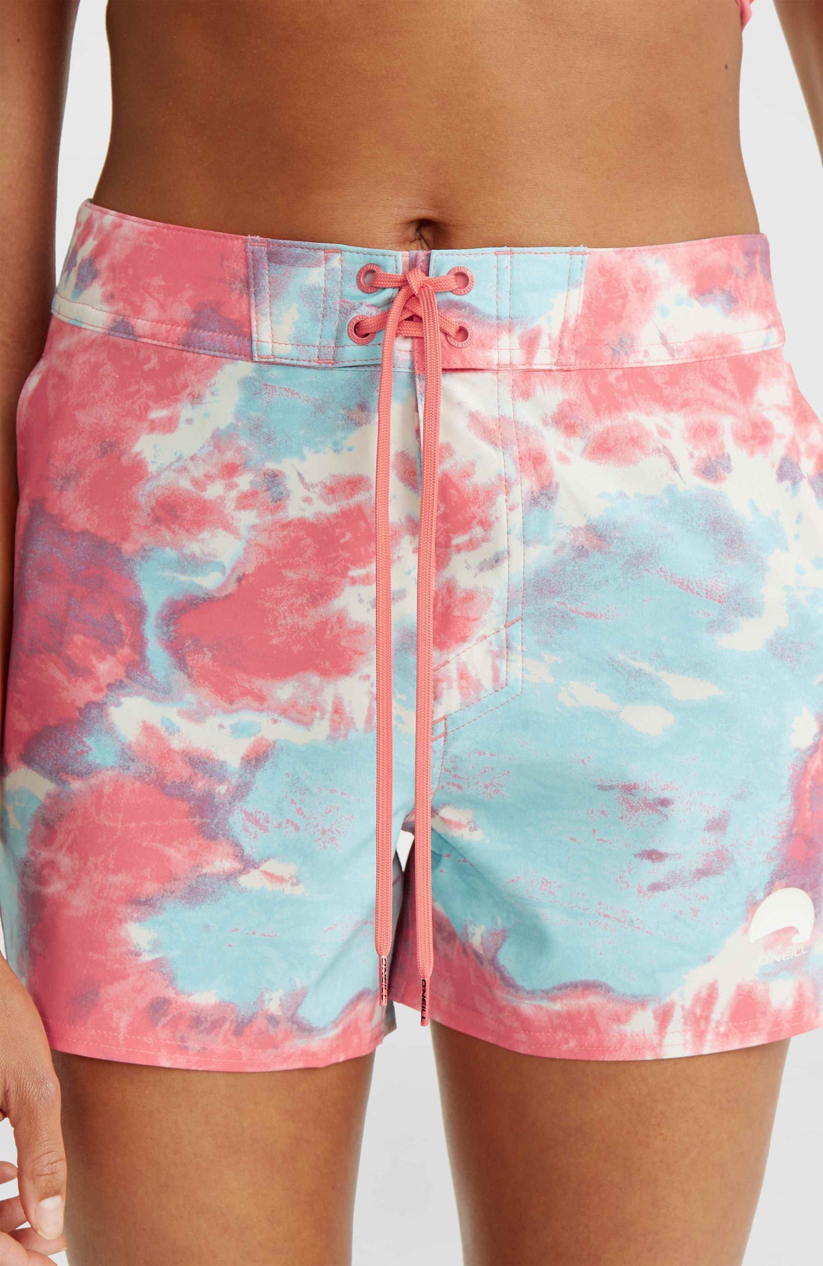 Boardshort Women of the Wave 14 | Pink Ice Cube Tie Dye