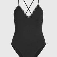 Maillot une pièce Saltwater Jaida Crochet | Black Out