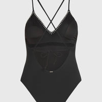 Maillot une pièce Saltwater Jaida Crochet | Black Out