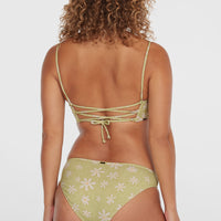 Ensemble de bikinis Beach Vintage Midles Rita | Green Daisyline