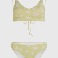 Ensemble de bikinis Beach Vintage Midles Rita | Green Daisyline