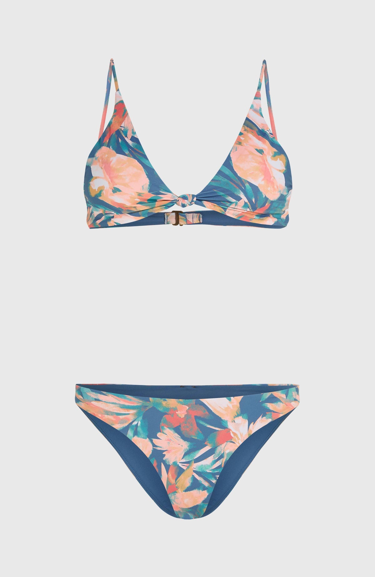 Ensemble de bikinis Pismo Flamenco | Blue Painted Tropics