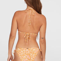 Ensemble de bikinis Women of The Wave Mother Maracas | Orange Abstract Wave