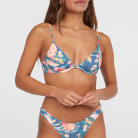 Ensemble de bikinis Honopu Rockley | Blue Painted Tropics