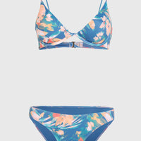 Ensemble de bikinis Honopu Rockley | Blue Painted Tropics