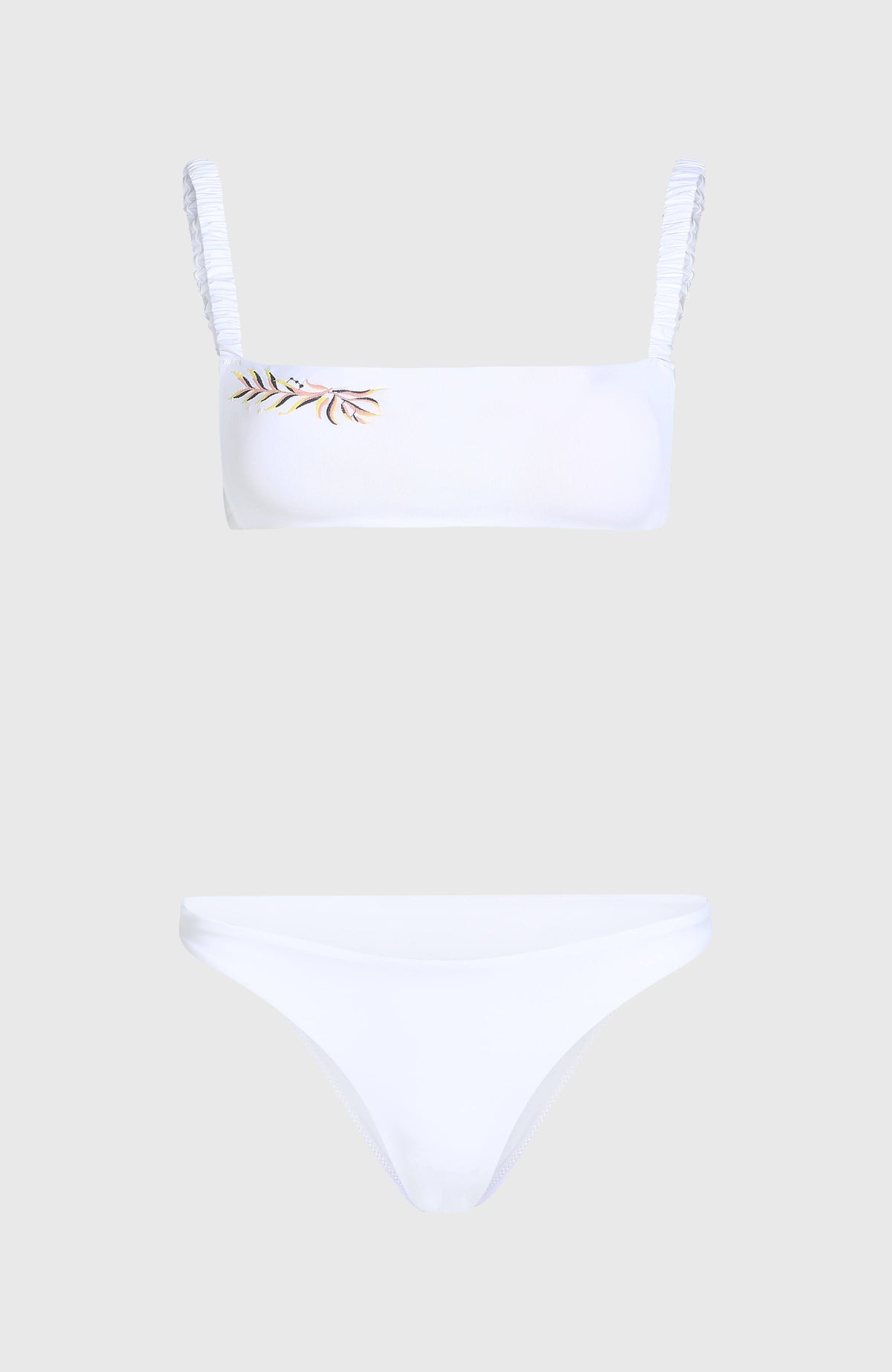 Ensemble de bikinis à broderie Bundoran Flamenco | Snow White