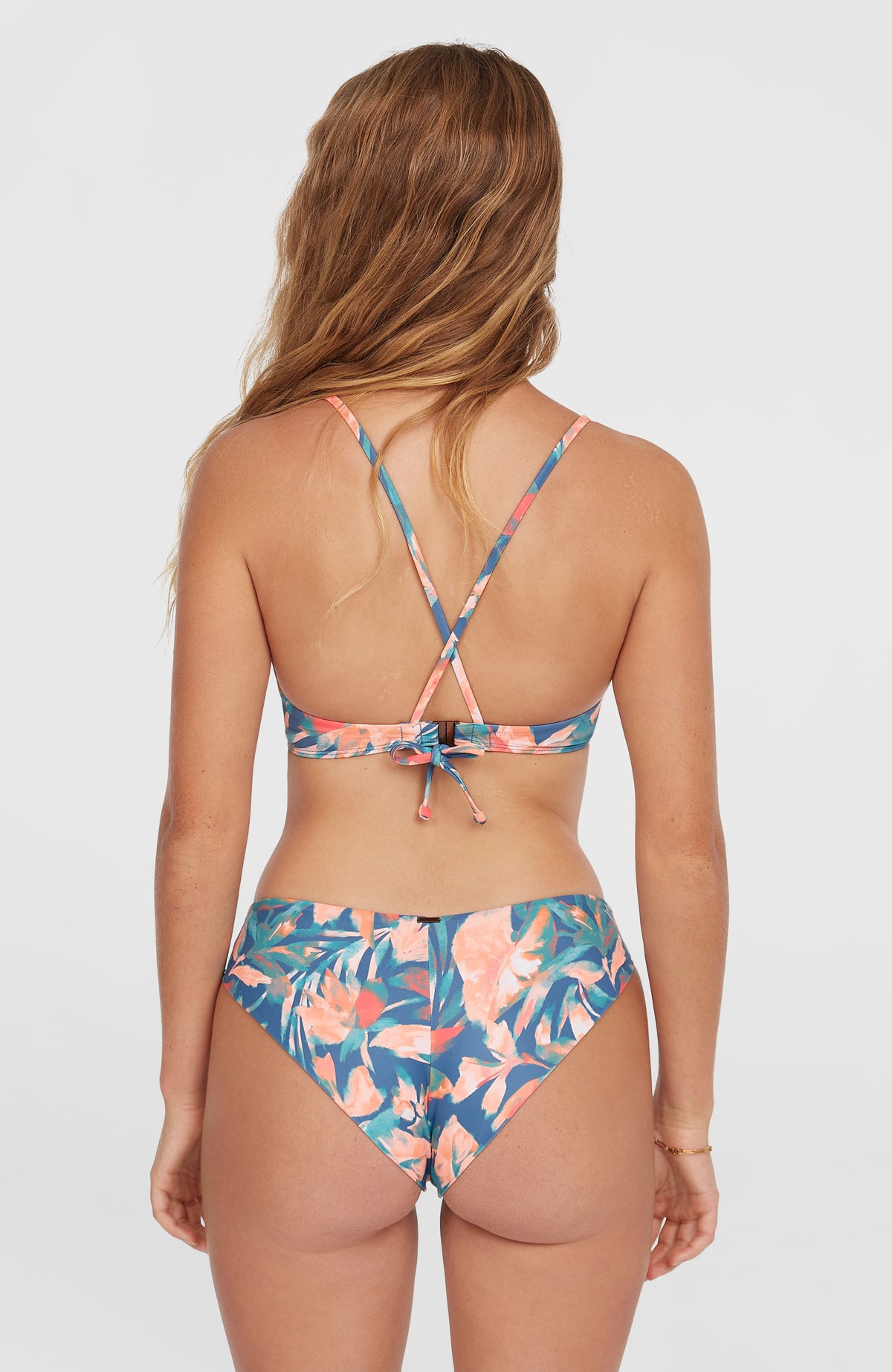 Ensemble de bikinis Essentials Baay Maoi | Blue Painted Tropics
