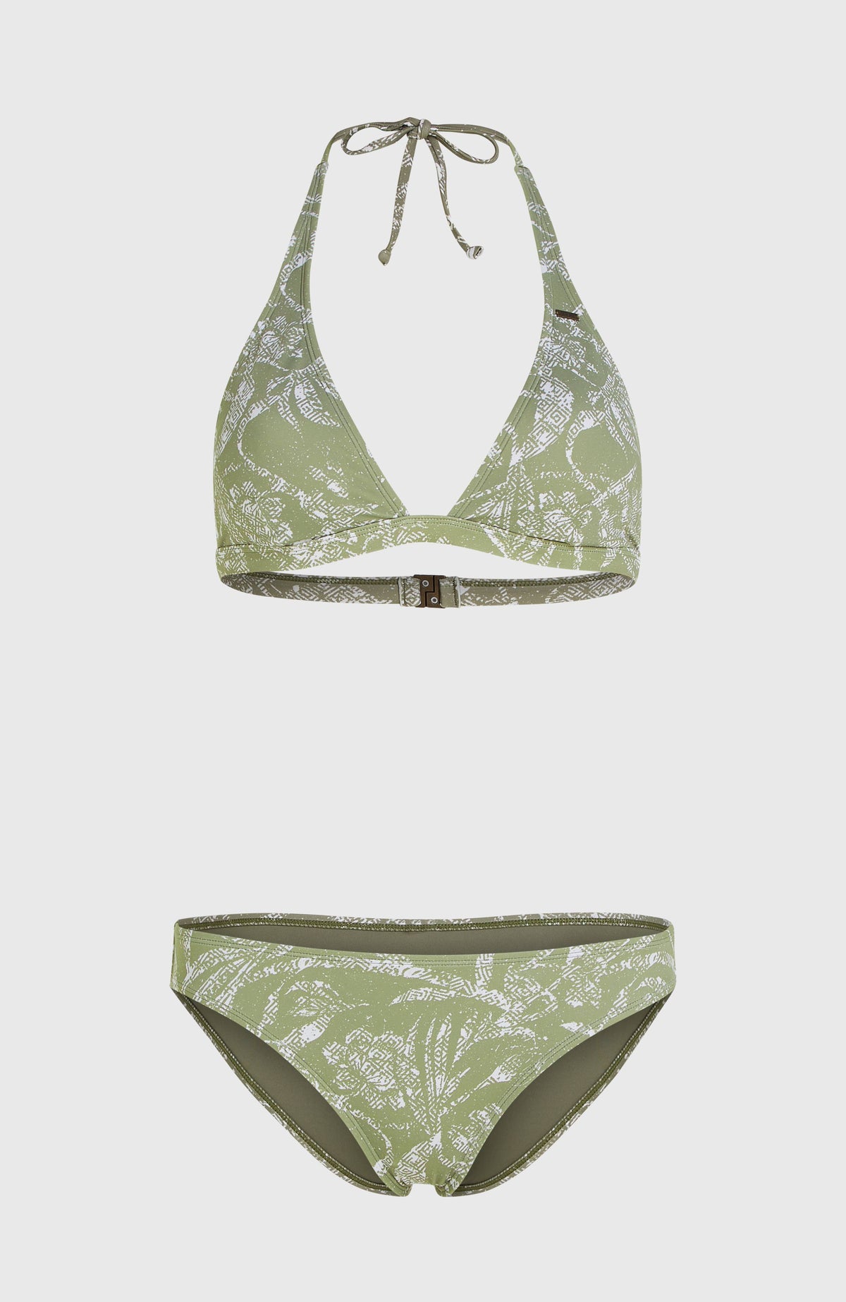 Ensemble de bikinis Essentials Marga Cruz | Green Textured Jungle