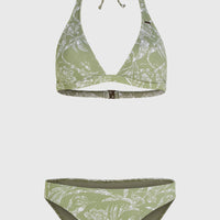 Ensemble de bikinis Essentials Maria Cruz | Green Textured Jungle