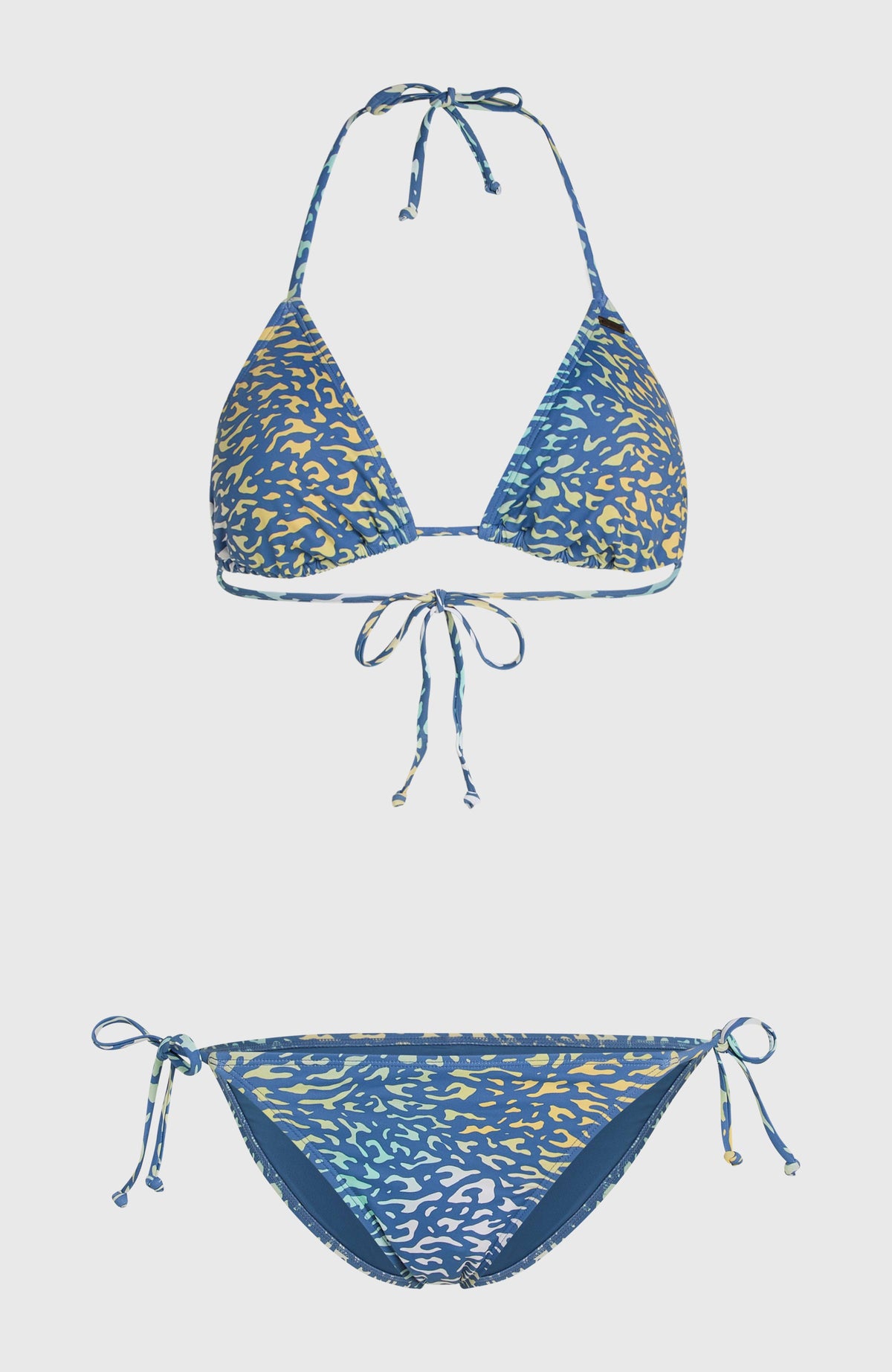 Ensemble de bikinis Essentials Capri Bondey | Yellow Animal Blur