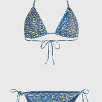 Ensemble de bikinis Essentials Capri Bondey | Yellow Animal Blur