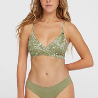 Haut de bikini Baay | Green Textured Jungle