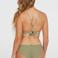 Haut de bikini Baay | Green Textured Jungle