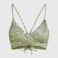 Haut de bikini Baay | Green Textured Jungle