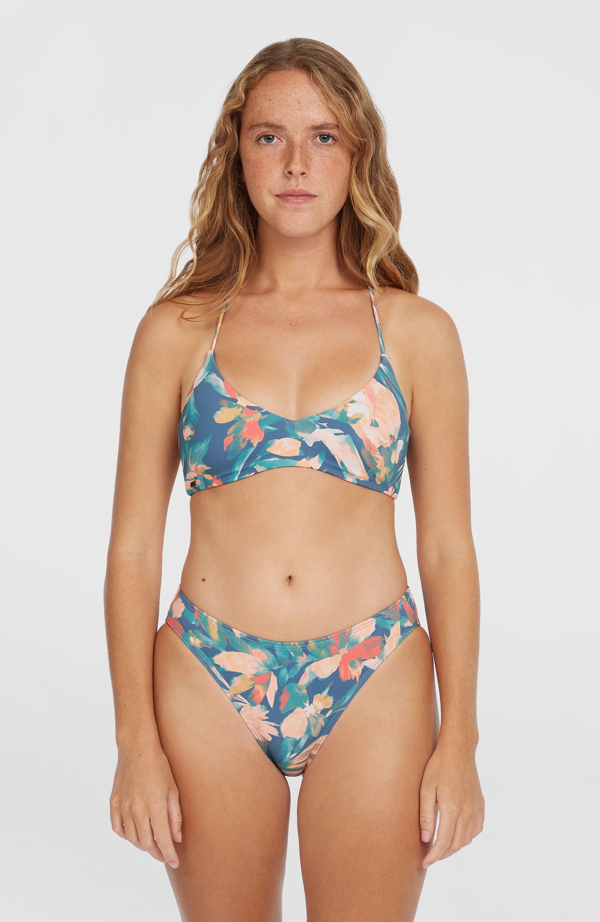 Haut de bikini brassière Huntington | Blue Painted Tropics