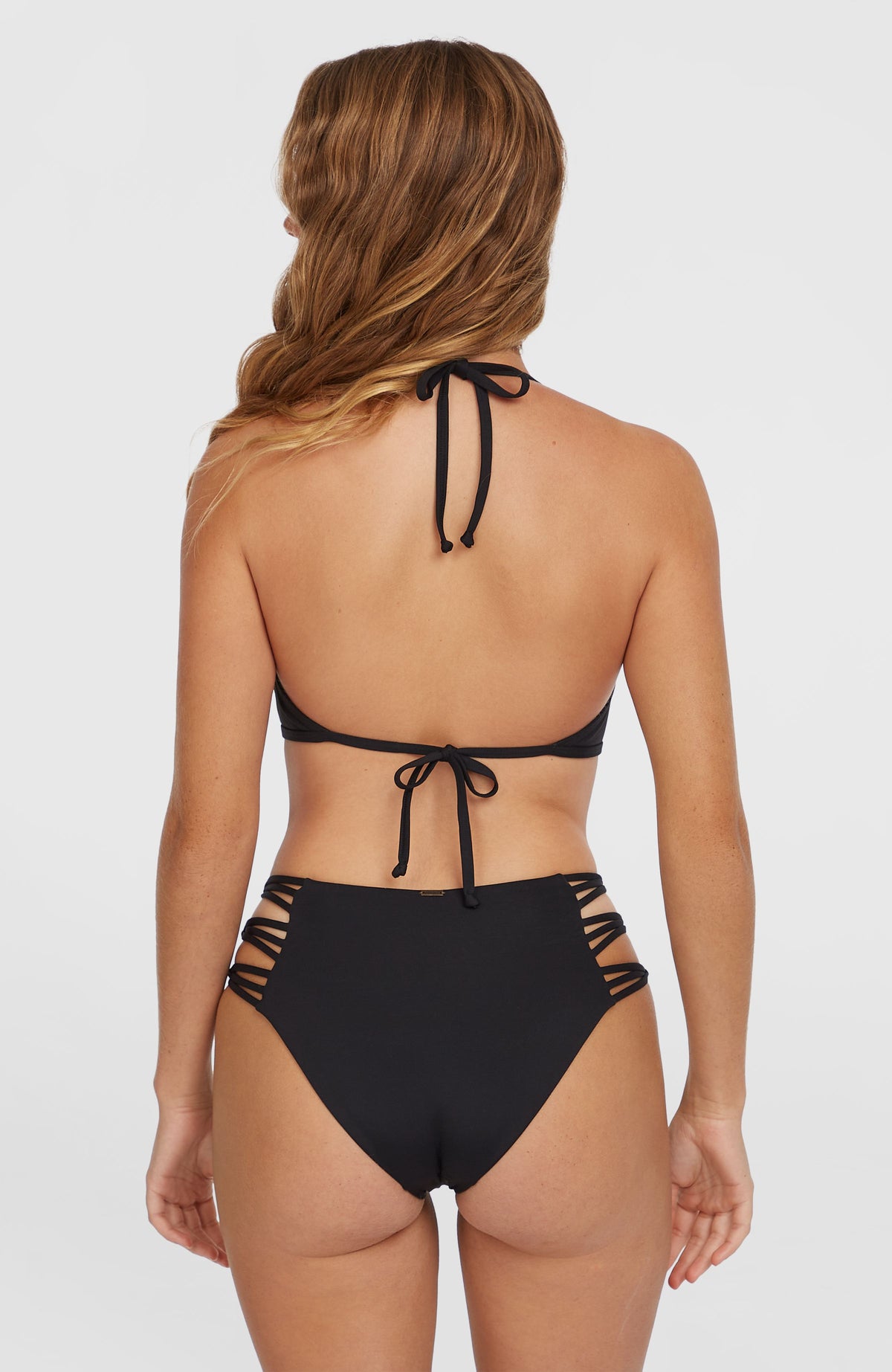 Bas de bikini avec bandes Boulders | Black Out