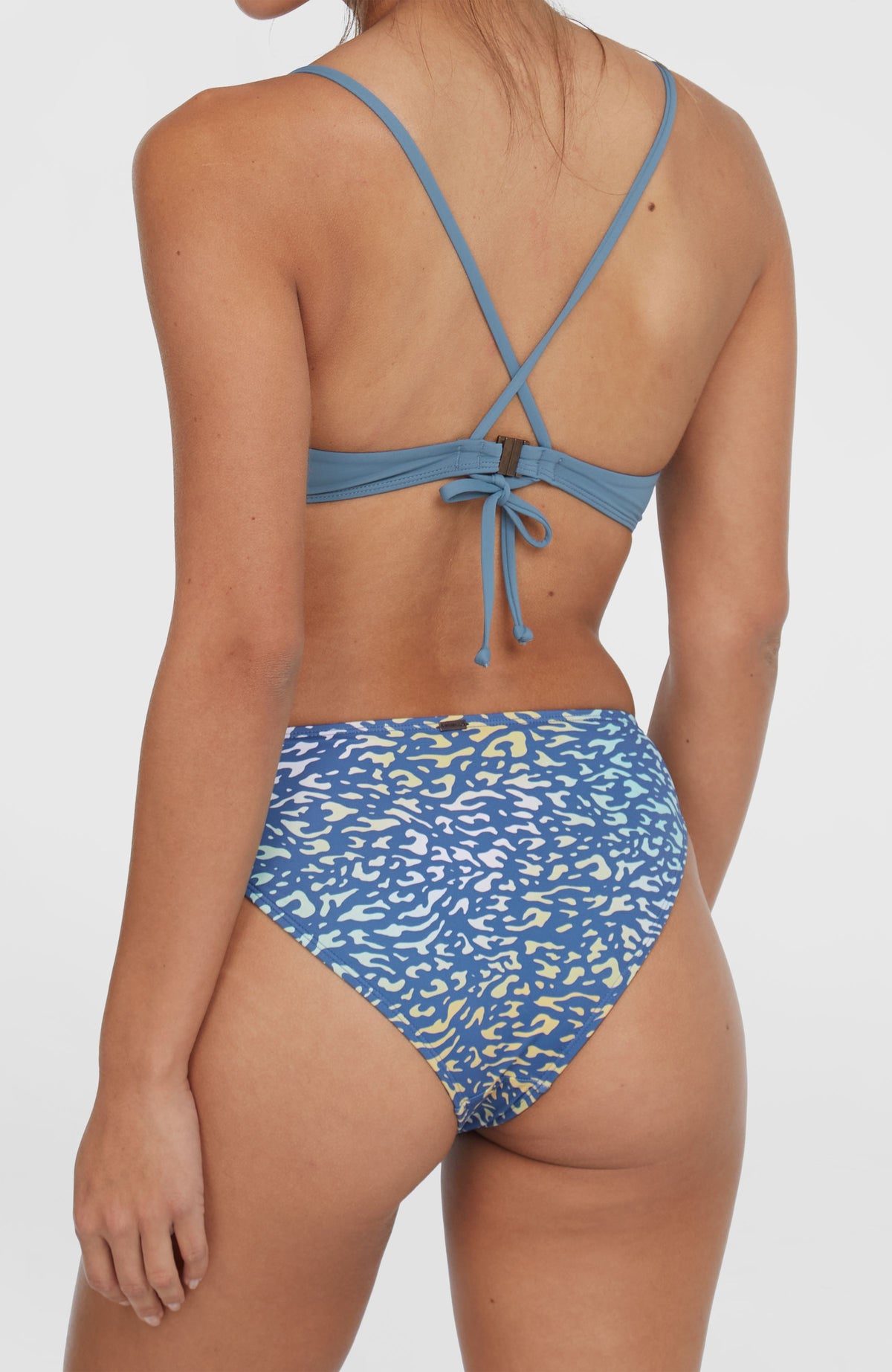 Bas de bikini Rita | Yellow Animal Blur